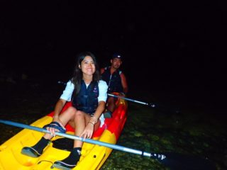 Mood is a big adventure! It’s a pounding mangrove & starry canoe tour