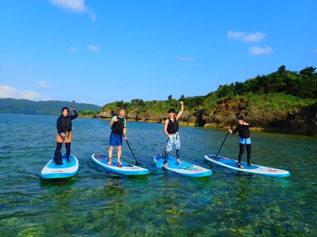 石垣島　青の洞窟　SUP　サップ　画像