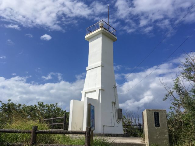 石垣島ドライブの琉球観音埼灯台