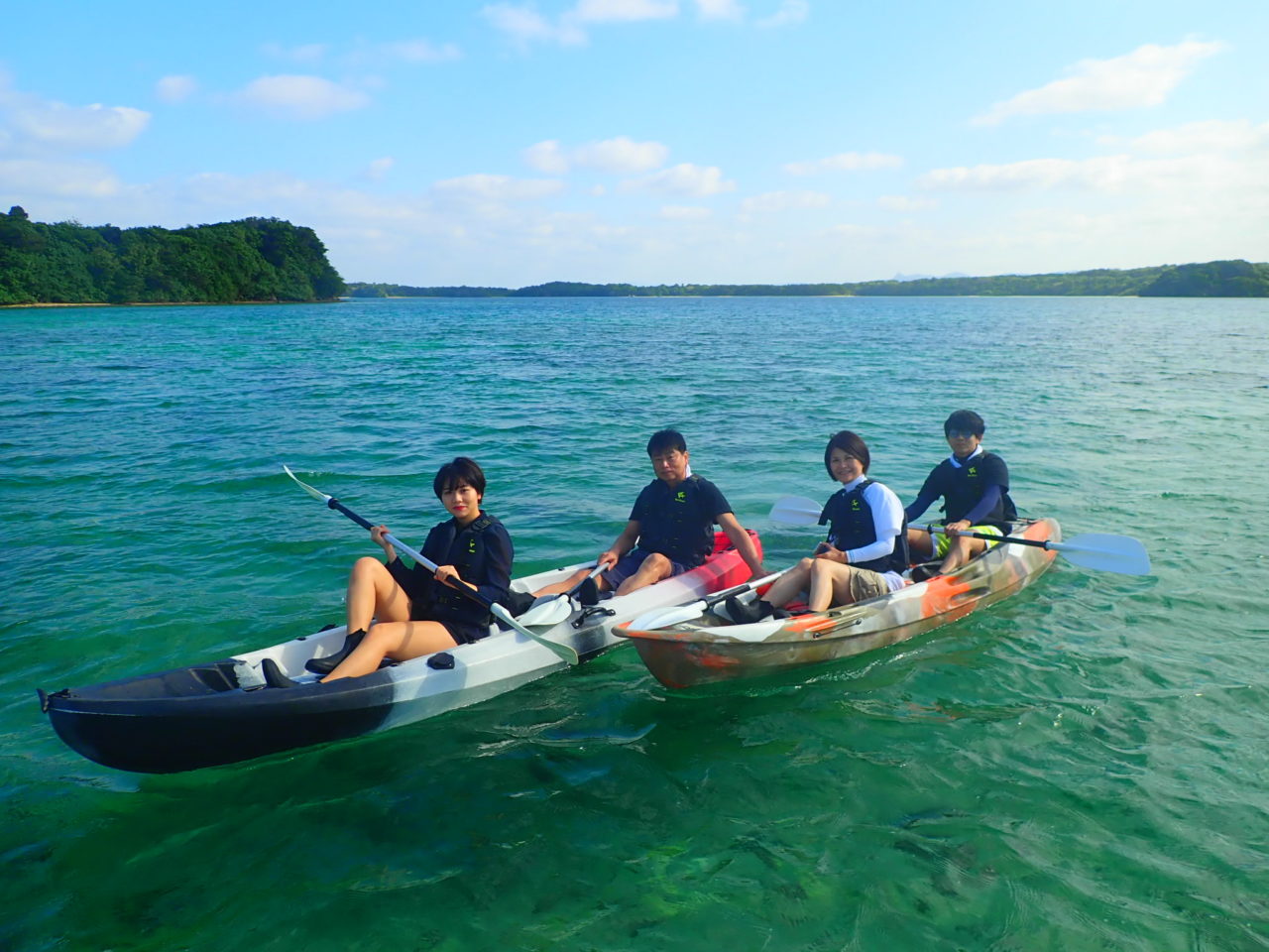 石垣島カヤック 世界に誇る名勝 川平湾 を一望 のんびりカヤックツアー 石垣島 Adventure Pipi ピピ