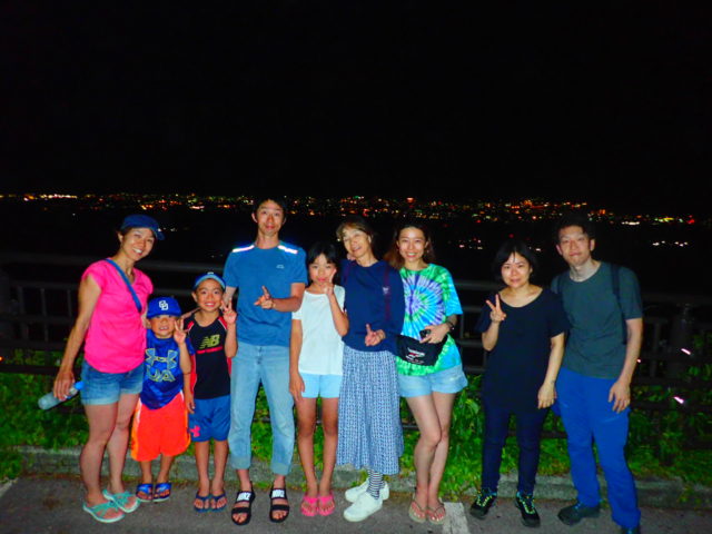 石垣島のナイトツアーの夜景