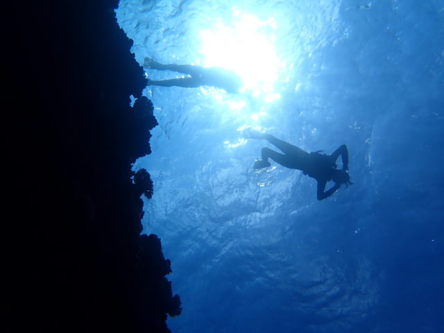 石垣島の青の洞窟シュノーケリング