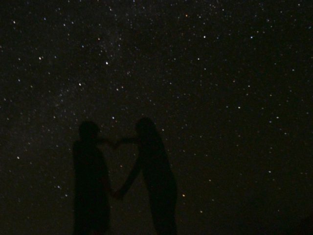 石垣島の夜の星空