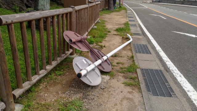 石垣島の台風
