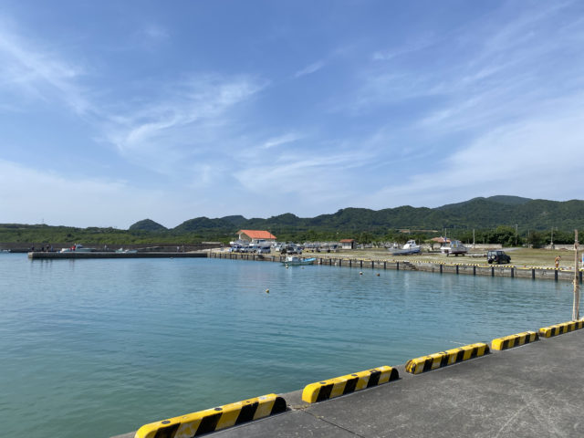 石垣島の観光スポットの伊野田漁港