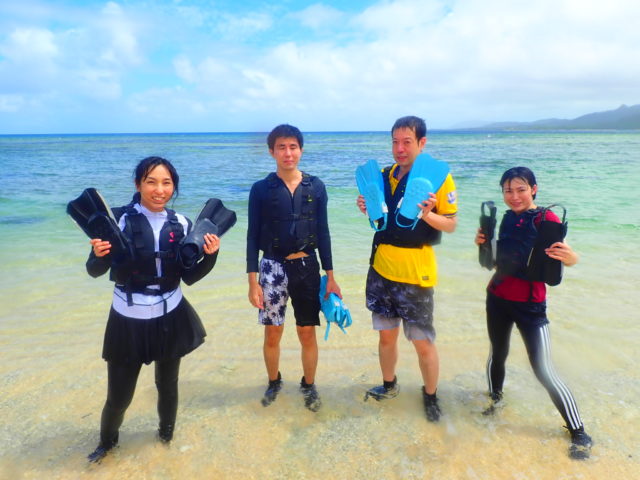 石垣島のシュノーケリングツアーはレンタル無料