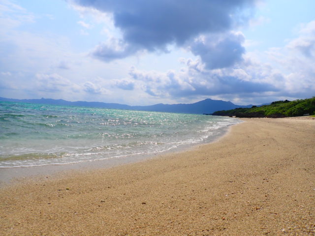 石垣島のビーチの川平タバガー