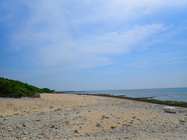 石垣島のビーチの多田浜海岸