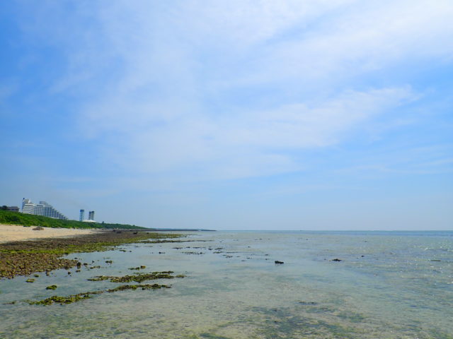 石垣島のビーチの多田浜海岸