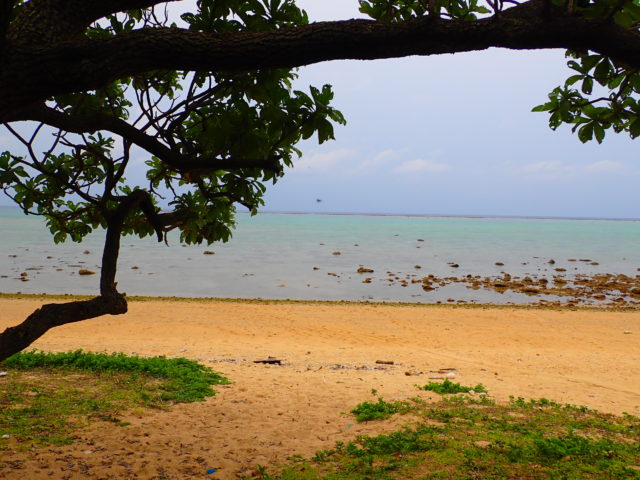 石垣島の観光スポットの平野ビーチ