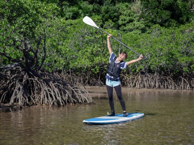 浦内川 SUP