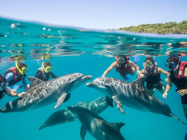 ドルフィンツアー イルカ シュノーケリング