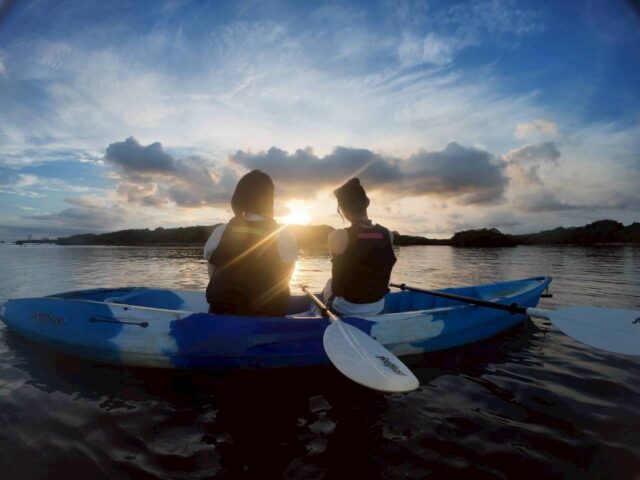 サンセットカヌー