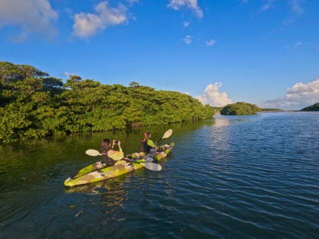 サンセットカヌー