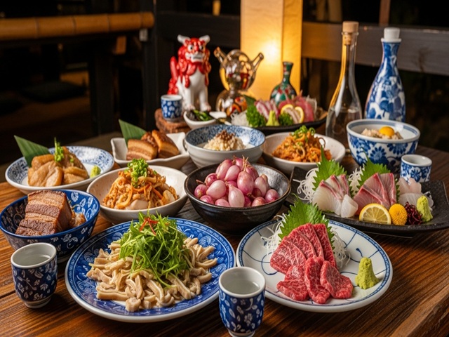 島料理　フリー画像