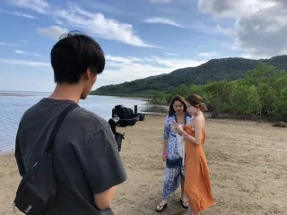 【1日】絶景を巡る陸上観光フォト＋幻の島上陸＆感動シュノーケリング体験